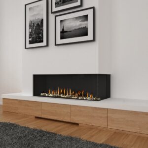 Ortal - Corner 51 (LS/RS) - Ortal Gas Fireplace