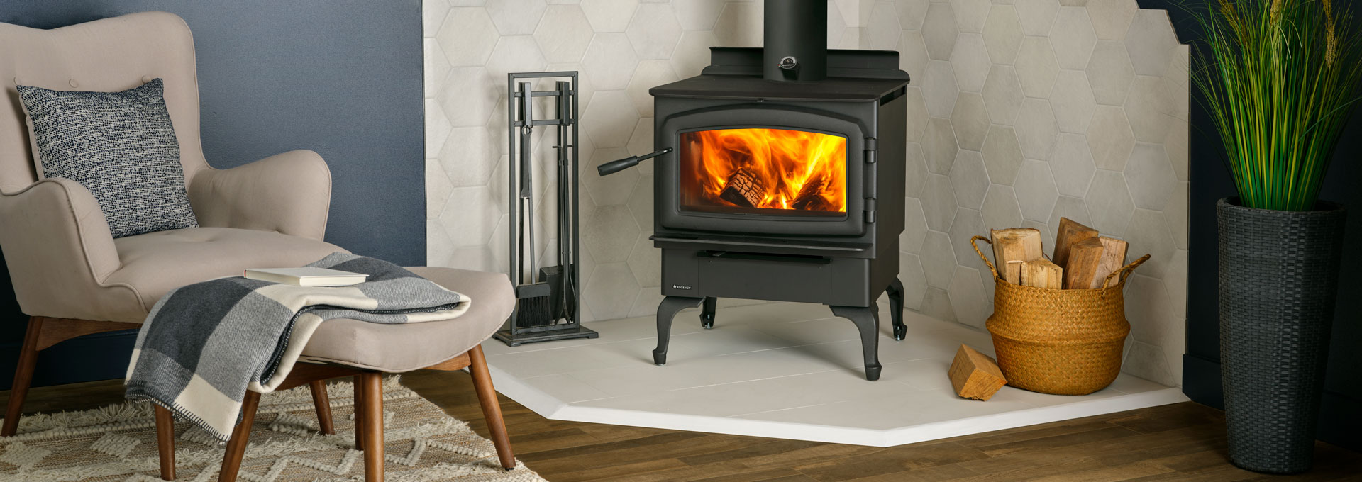Regency - Cascades F2500 Wood Stove - Regency