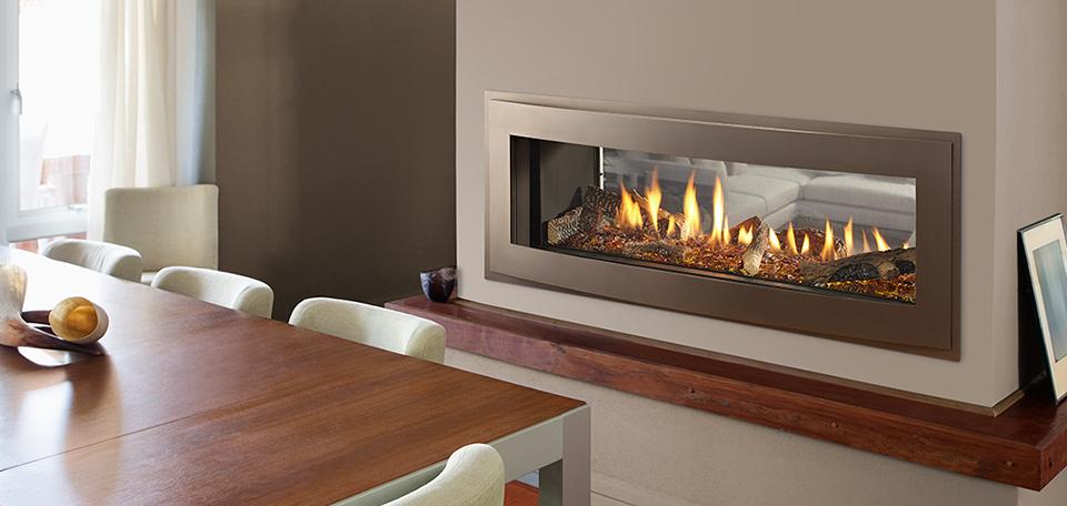 Heatilator Crave See-Through Series Gas Fireplace - Heatilator Gas Fireplace