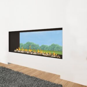 Ortal - Indoor-Outdoor Tunnel 150H - Ortal Gas Fireplace