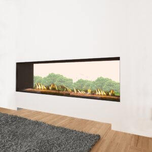 Ortal - Indoor-Outdoor Tunnel 200H - Ortal Gas Fireplace
