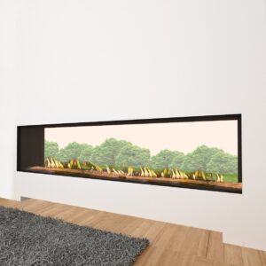 Ortal - Indoor-Outdoor Tunnel 250H - Ortal Gas Fireplace