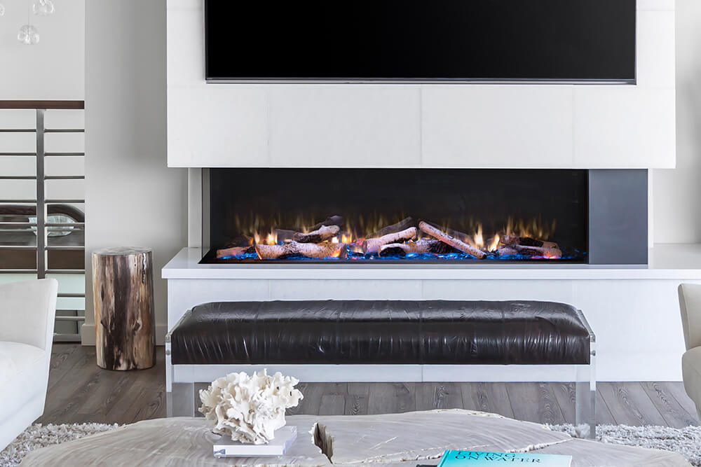 Valor - LEX3 Electric 60" - Valor Electric Fireplace