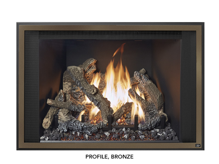 Fireplace X - 616 Deluxe Ember-Glo - Fireplace X Gas Insert