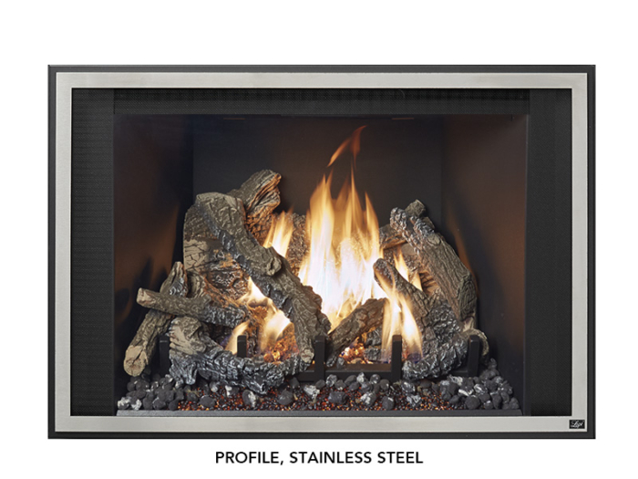 Fireplace X - 616 Deluxe Ember-Glo - Fireplace X Gas Insert