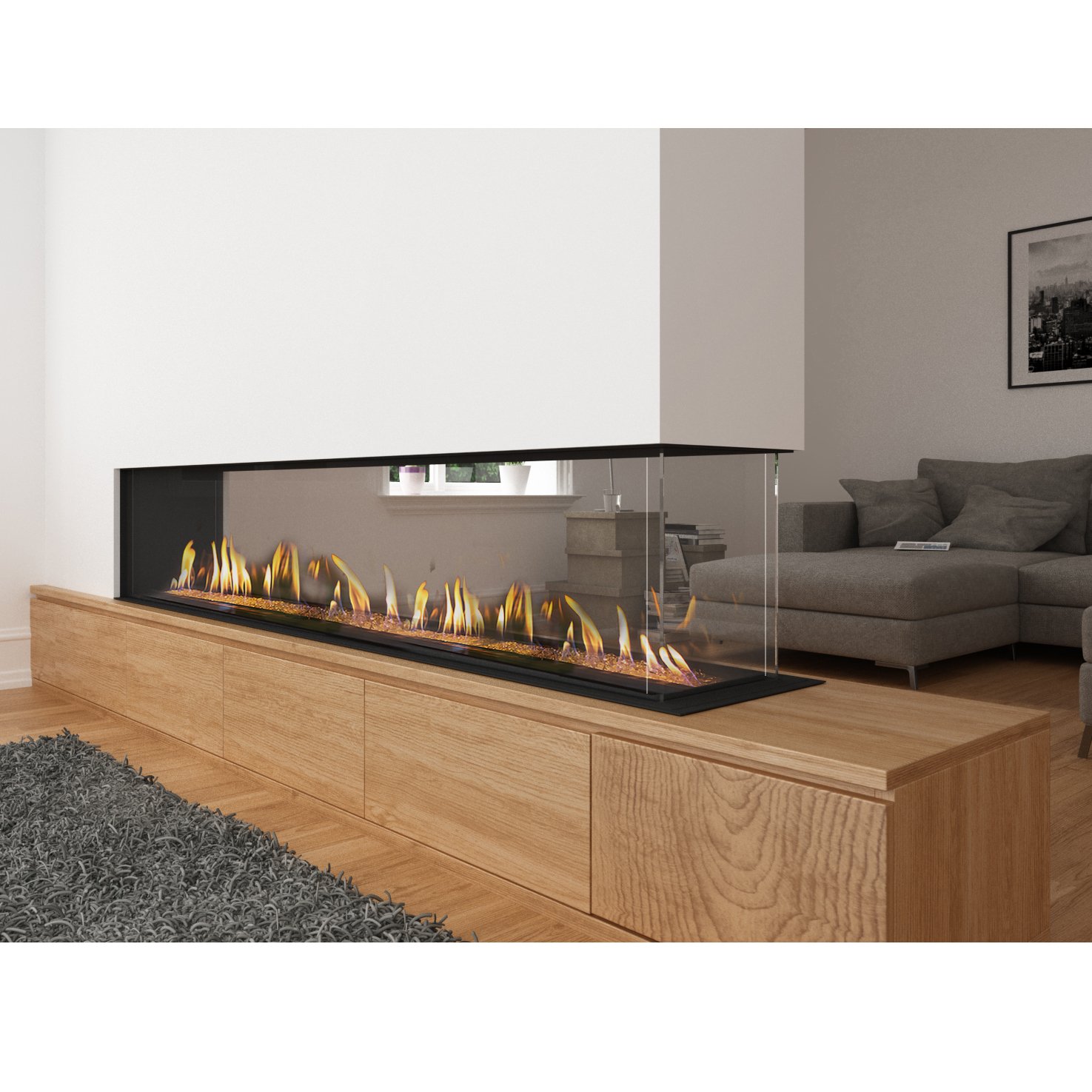 Ortal - Space Creator 200 - Ortal Gas Fireplace