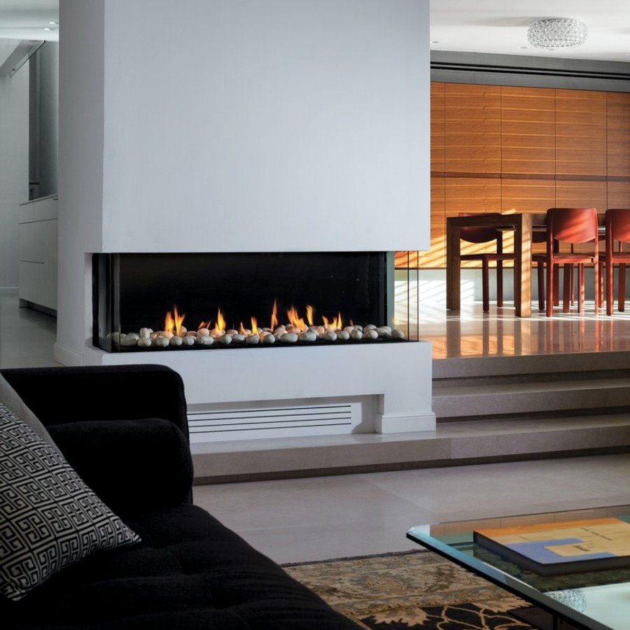 Ortal - Three Sided 44 - Ortal Gas Fireplace