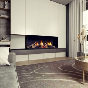 Ortal - Wilderness Corner (LS/RS) 60H - Ortal Gas Fireplace