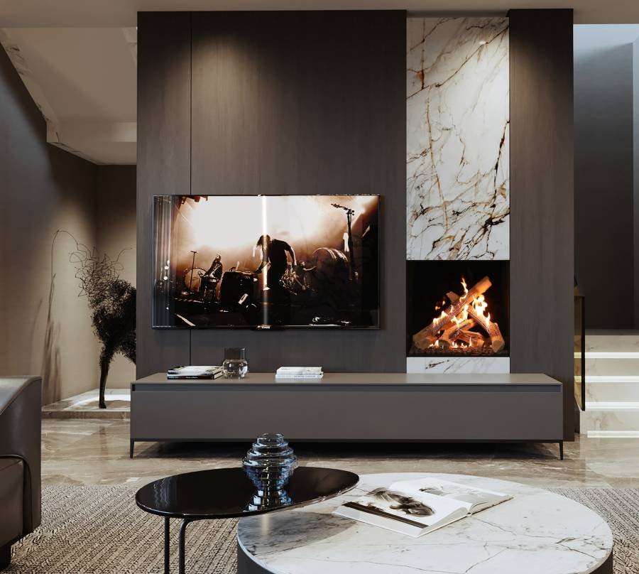 Ortal - Wilderness Front Facing 25H - Ortal Gas Fireplace
