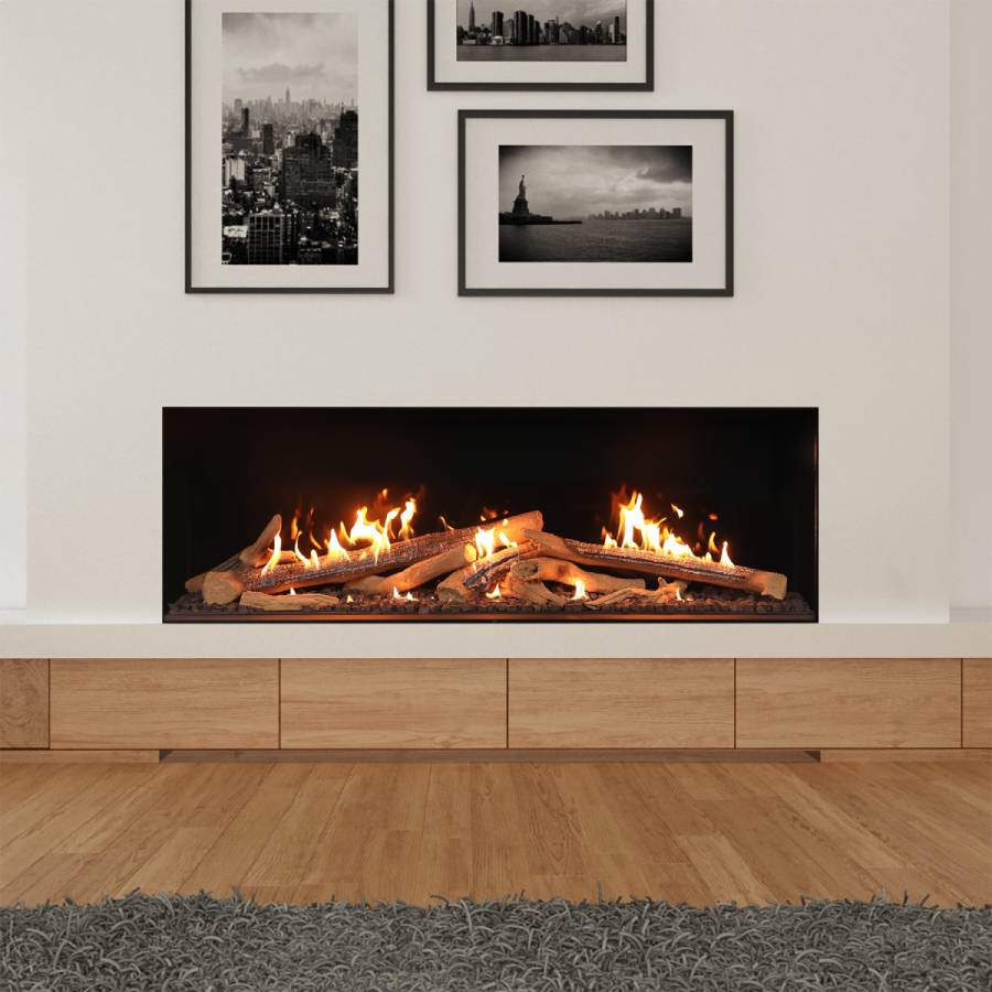 Ortal - Wilderness Front Facing 68H - Ortal Gas Fireplace