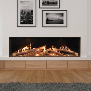 Ortal - Wilderness Front Facing 77H - Ortal Gas Fireplace
