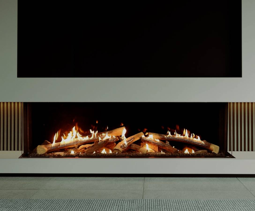 Ortal - Wilderness Three Sided 77H - Ortal Gas Fireplace