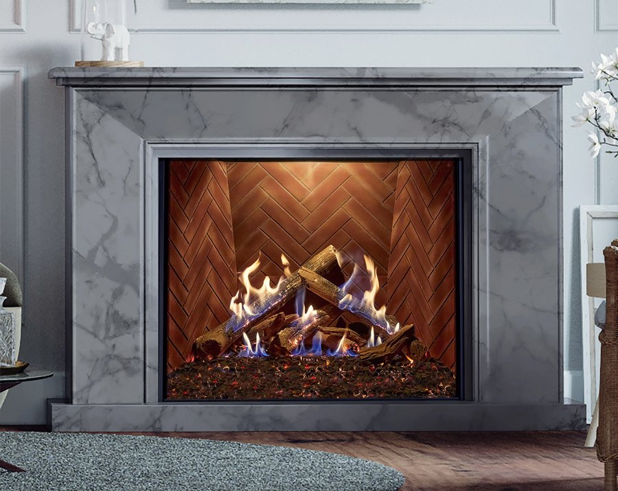 Ortal - Wilderness Traditional 42" - Ortal Gas Fireplace