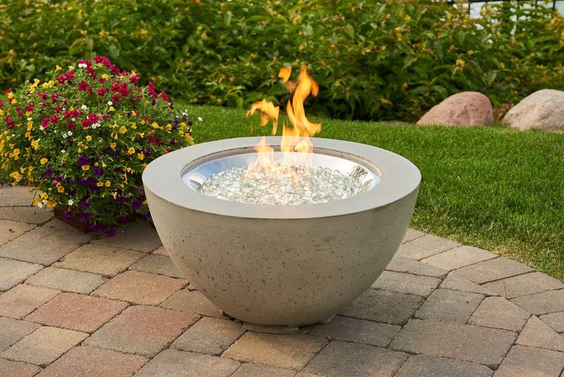 The Outdoor GreatRoom - Cove 29" Round Gas Fire Pit Bowl - The Outdoor Greatroom Company Gas Fire Bowl