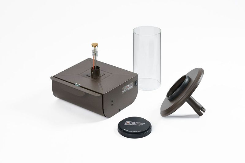 The Outdoor GreatRoom - Intrigue Table Top Outdoor Lantern - The Outdoor Greatroom Company Gas Dining|Lighting