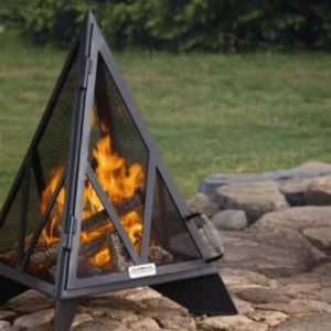 Pyramid Outdoor Fireplace