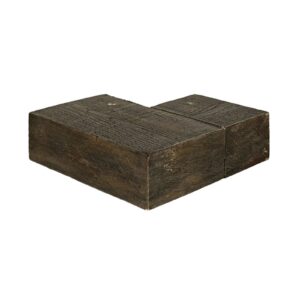 Lexington Flat Sawn Corner Mantel Maduro