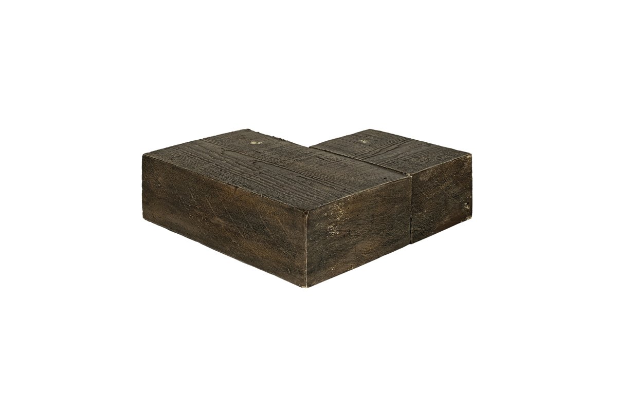 Lexington Flat Sawn Corner Mantel Maduro