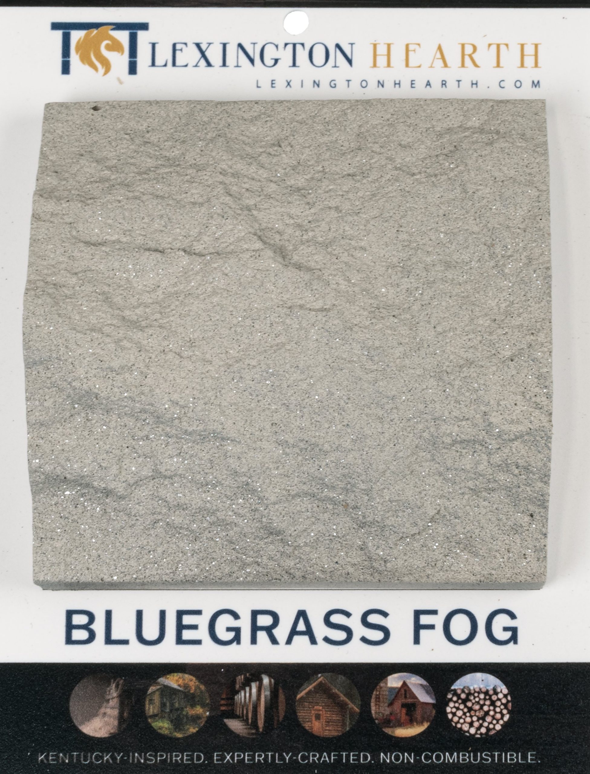 Lexington Color Sample Board Bluesgrass Fog