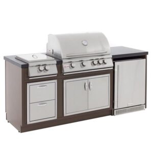 Blaze Stainless Steel Island