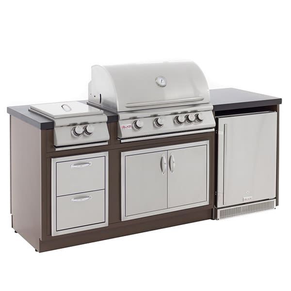 Blaze Stainless Steel Island