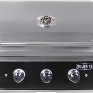 Wildfire - The Ranch Pro 30inch Gas Grill Black 304 SS