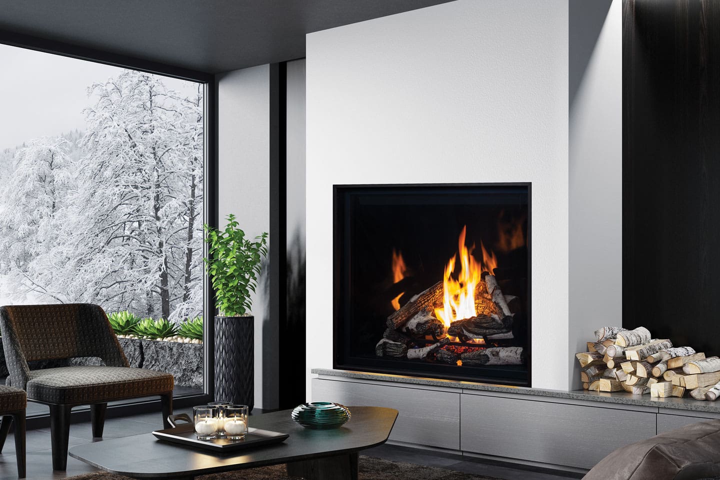 Urbana - U44 Fireplace - Image 6
