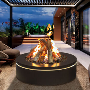 Urbana Luxury Fireplaces Halo 40 Gas Fire Pit