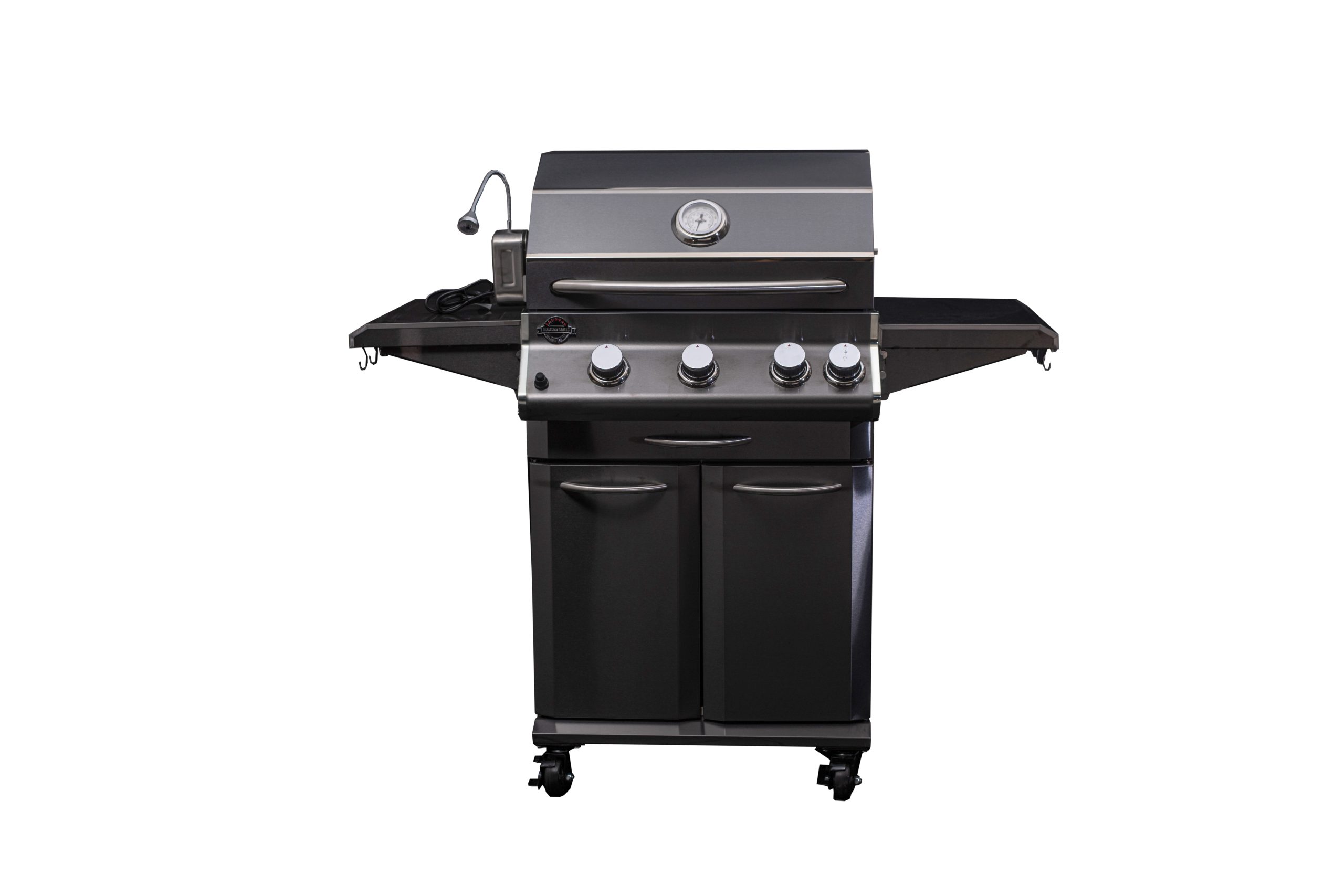 Jackson Grills - LUX 550 Black Stainless Steel Gas Grill Cart