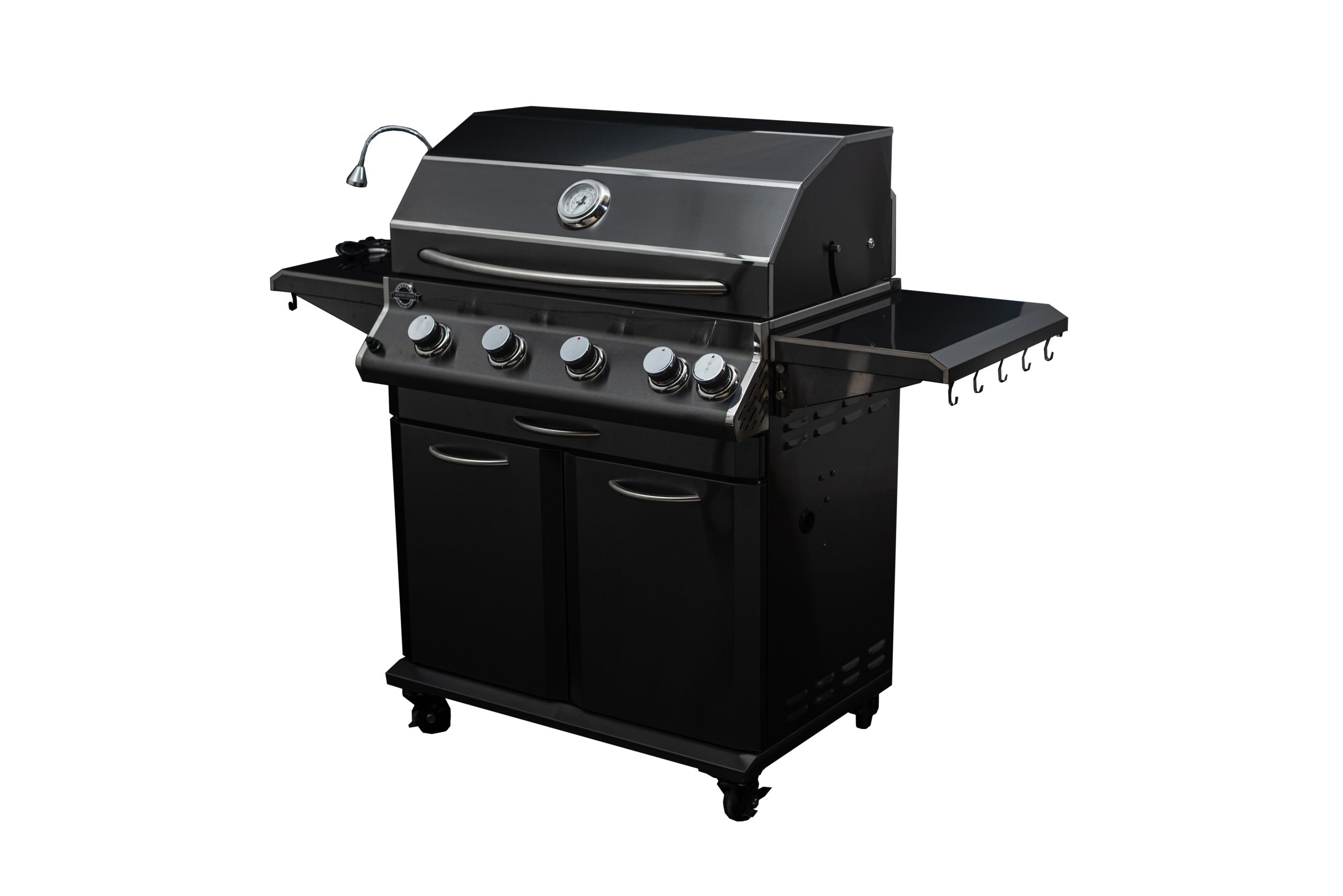 Jackson Grills - LUX 700 Black Stainless Steel Gas Grill Cart - Image 3