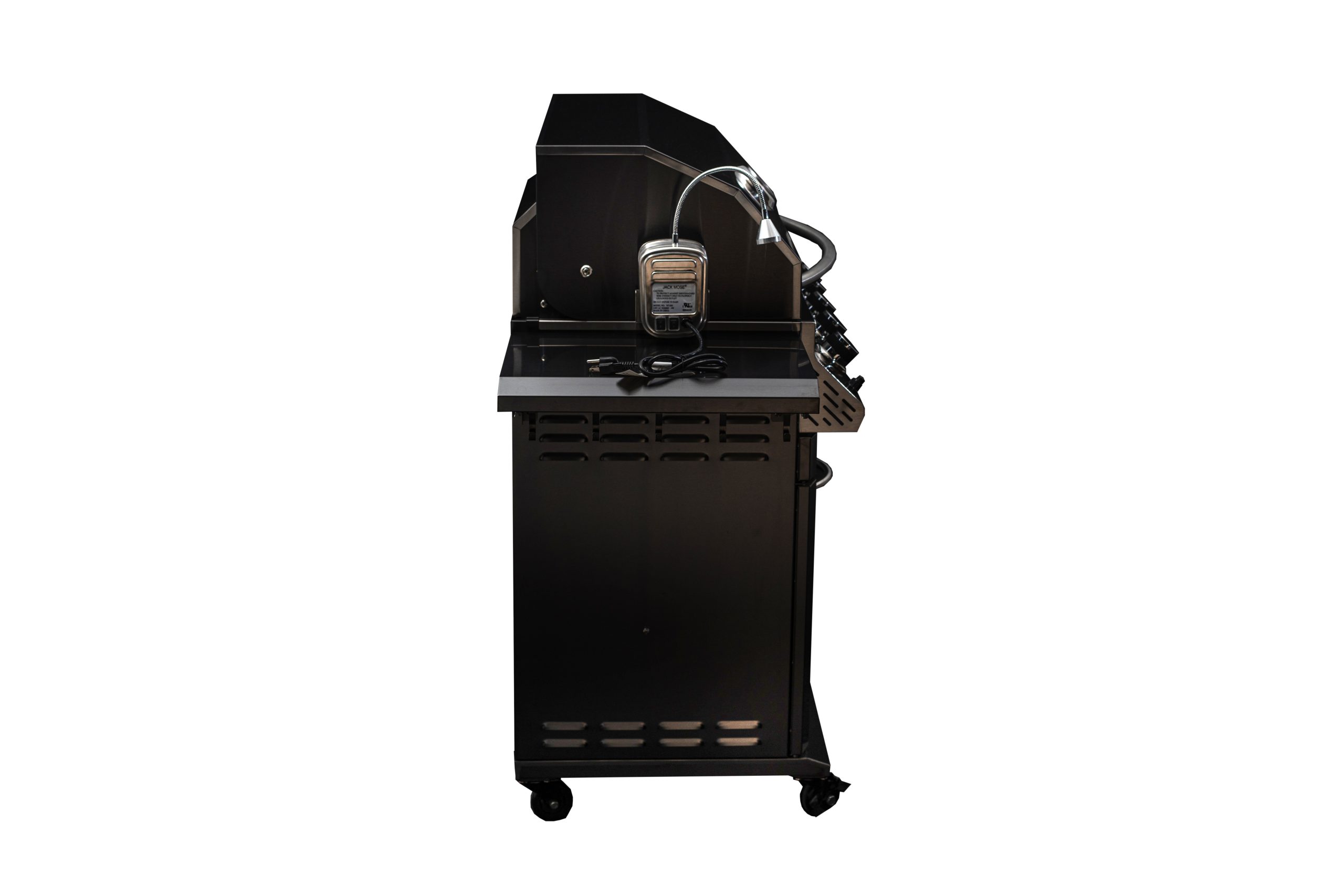 Jackson Grills - LUX 700 Black Stainless Steel Gas Grill Cart - Image 7
